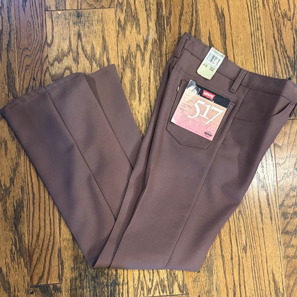 Levi's Men's vintage 517 boot cut 29x32 polyester jeans